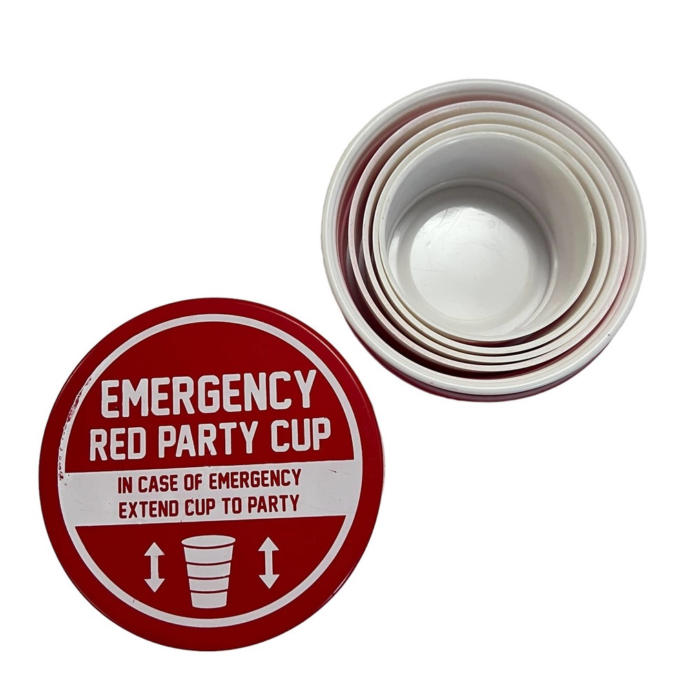 BigMouth Inc. Emergency Red Party Cup. - Picture 4 of 13
